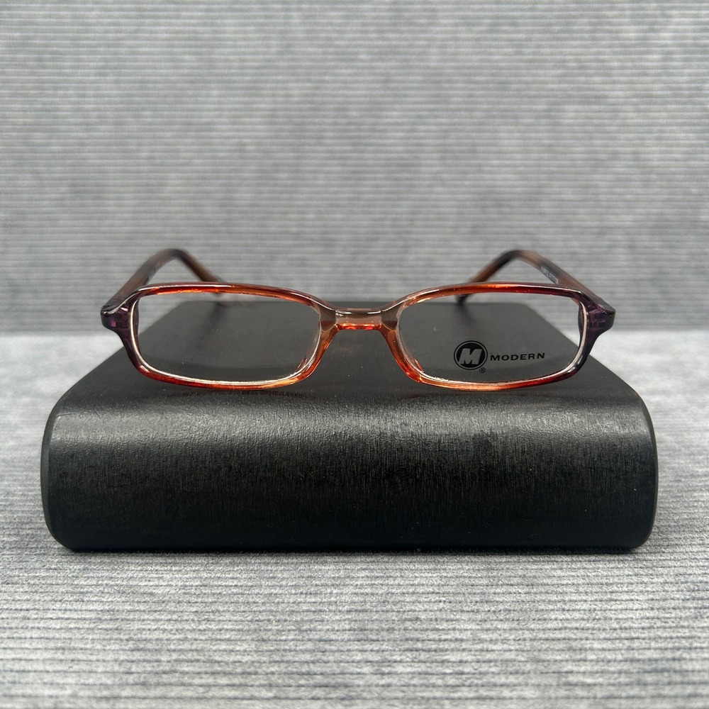 Modern Optical Tie-Dye Purple Rectangular Y2k Eyeglasses Frames 47/17/135